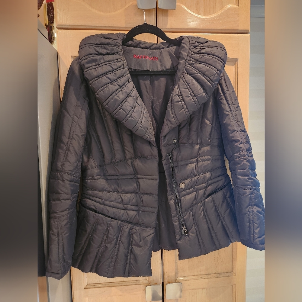 Feathered coat